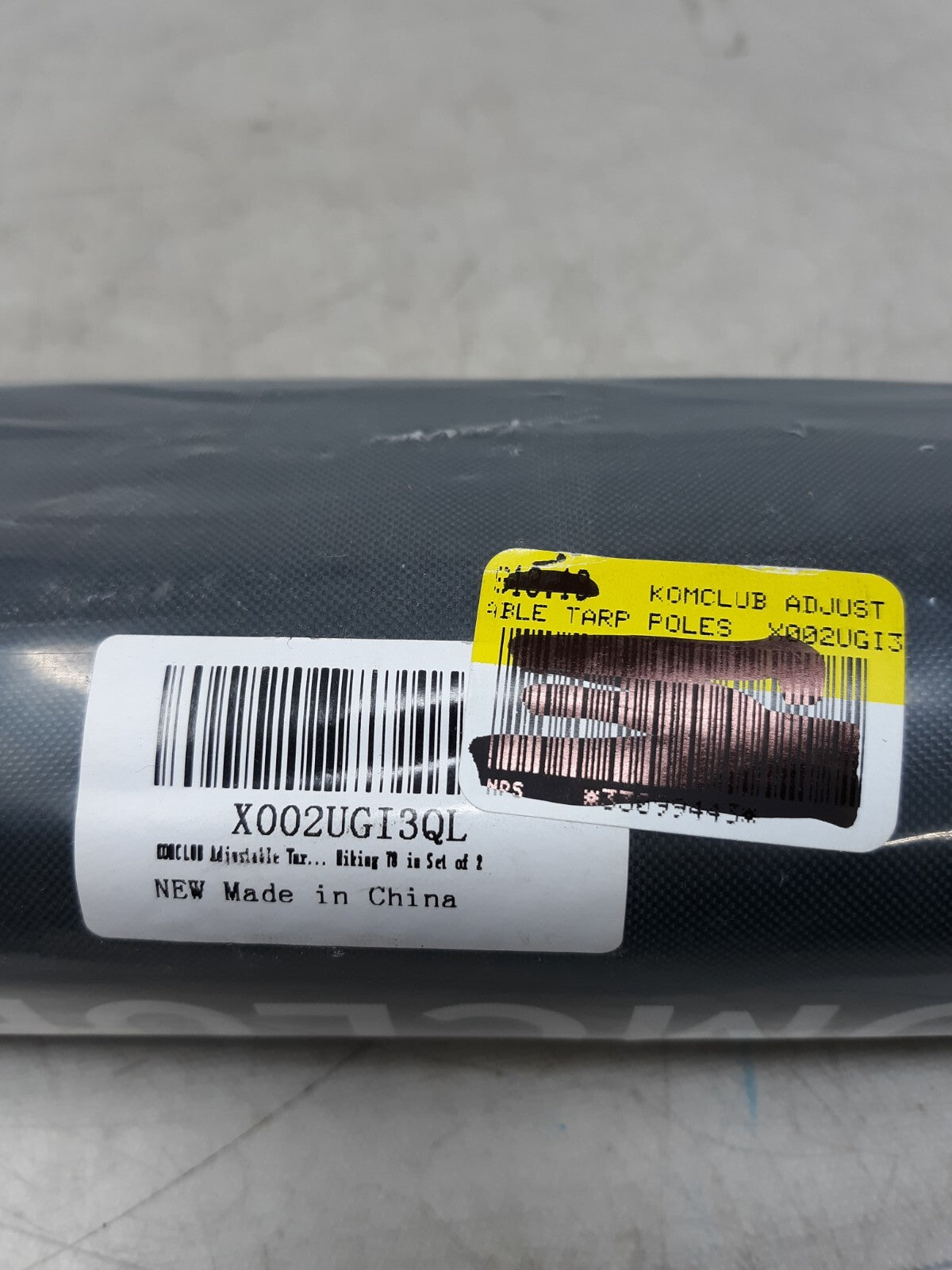 KOMCLUB Telescoping Tent Poles Tarp Poles Adjustable Heavy Duty