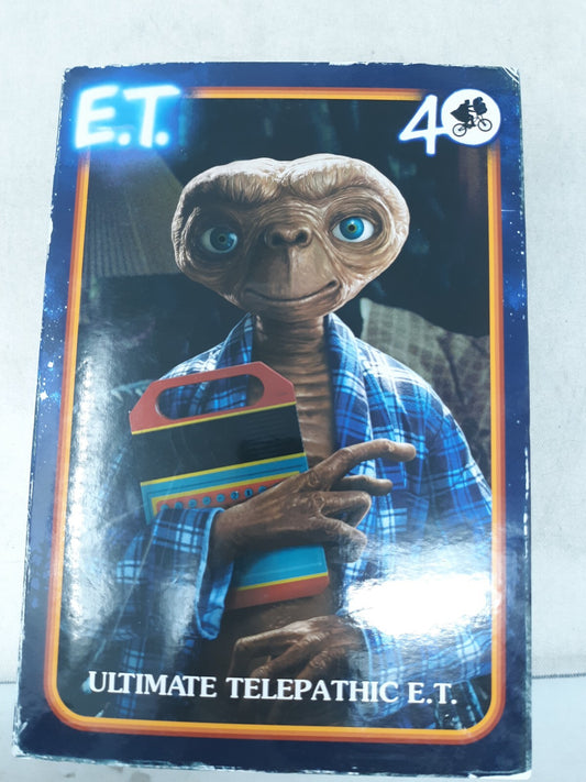 NECA 40TH ANNIVERSARY E.T. EXTRA-TERRESTRIAL ULTIMATE TELEPATHIC E.T. 7" FIGURE