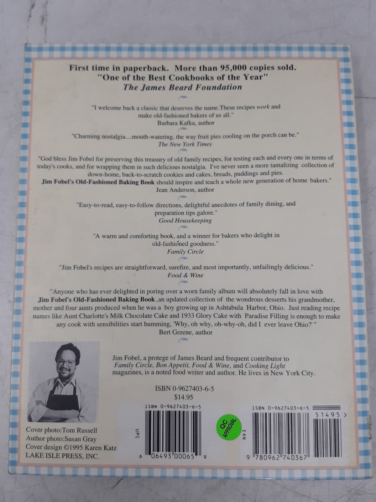 Jim Fobel's Old-Fashioned Baking Book: Recipes from an American Childhood