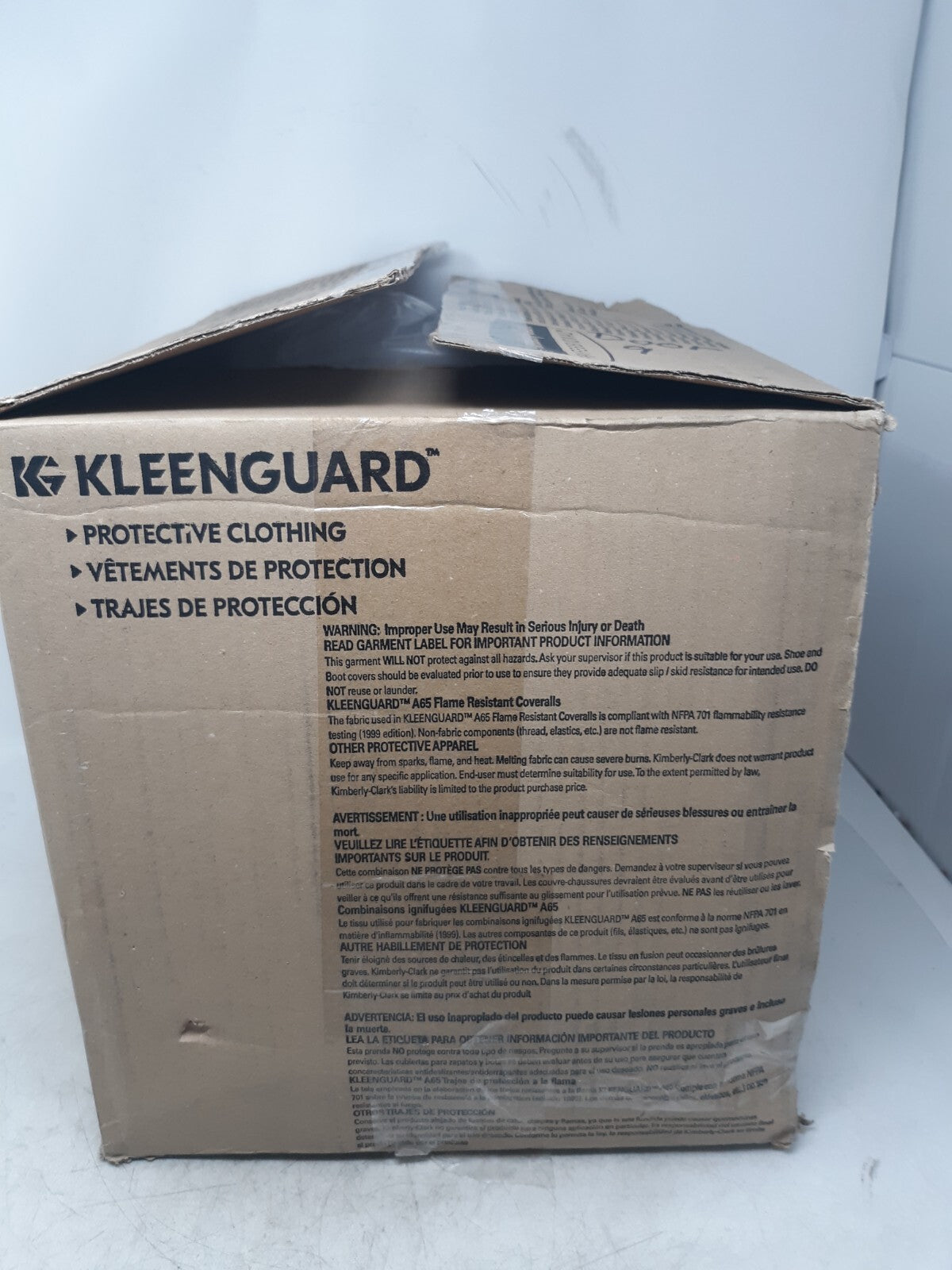 KleenGuard A20 White Coveralls 3XL – Breathable Particle Protection – Case of 20