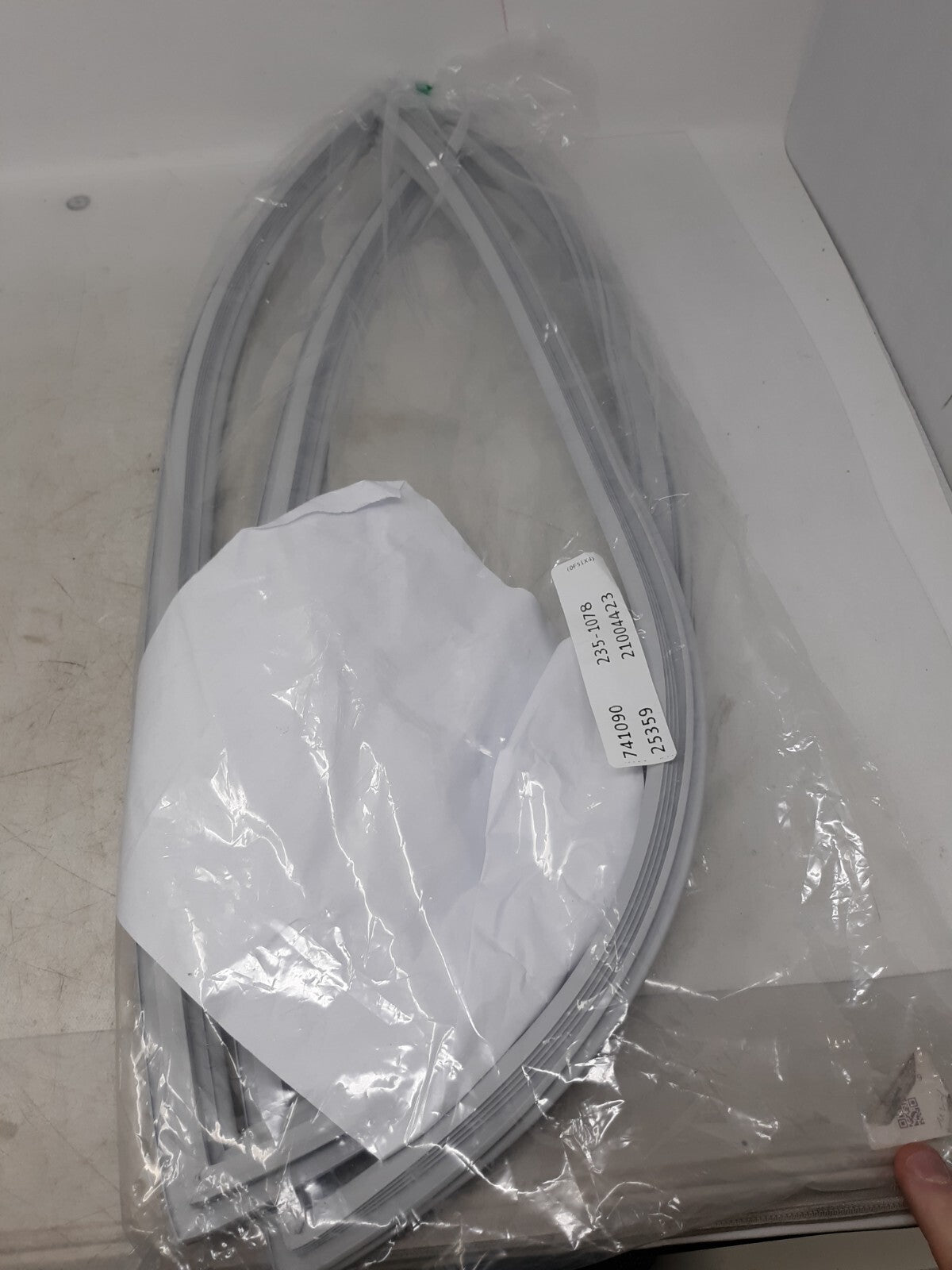 Refrigerator/Freezer Magnetic Door Gasket 741090 235-1078 25359 21004423 Seal