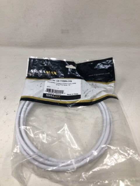 SIGNA MAX - 6 Patch Cord white 7'