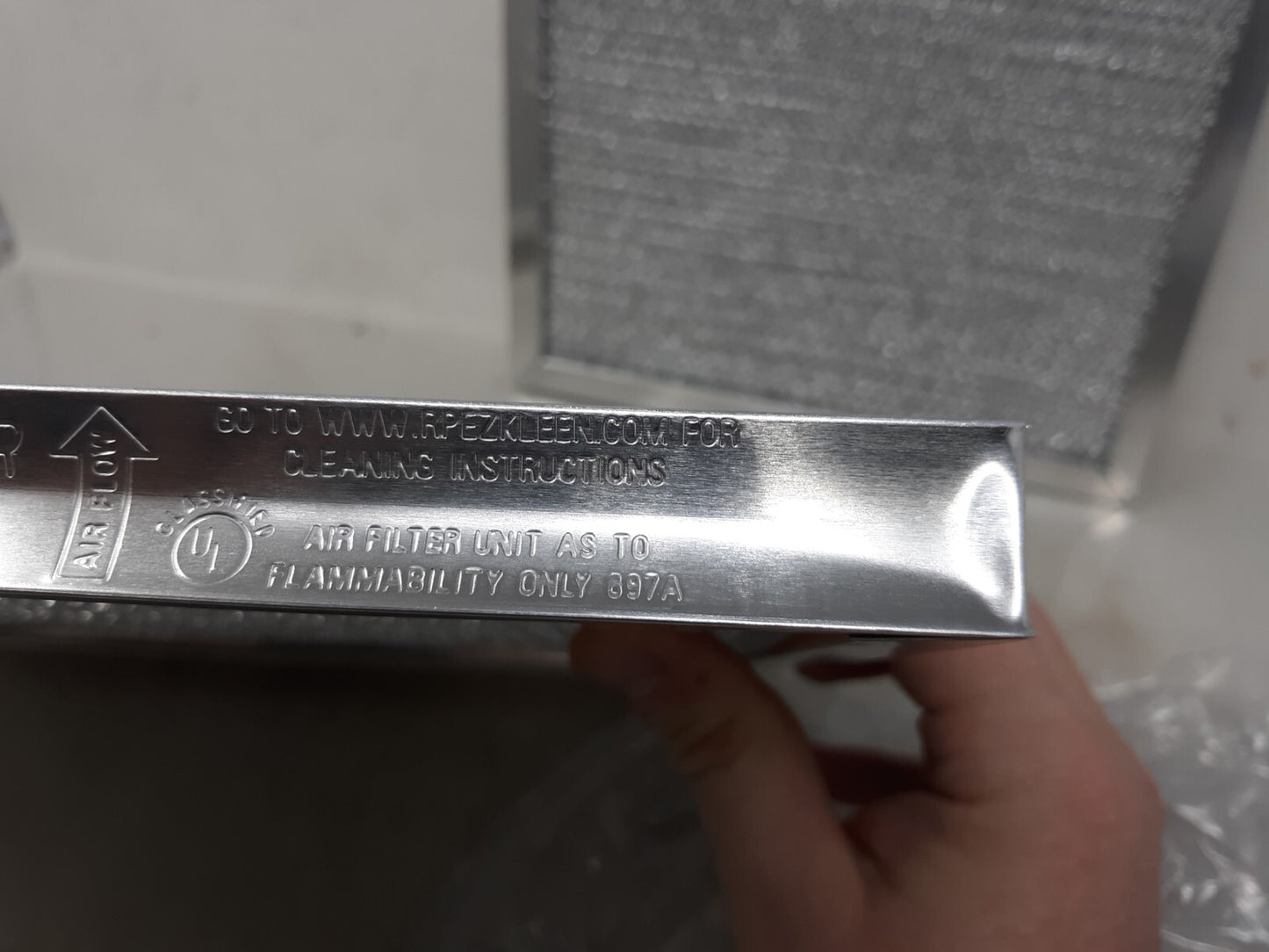 Lot of 2 EZ KLEEN AIR FILTER #110C87PR4