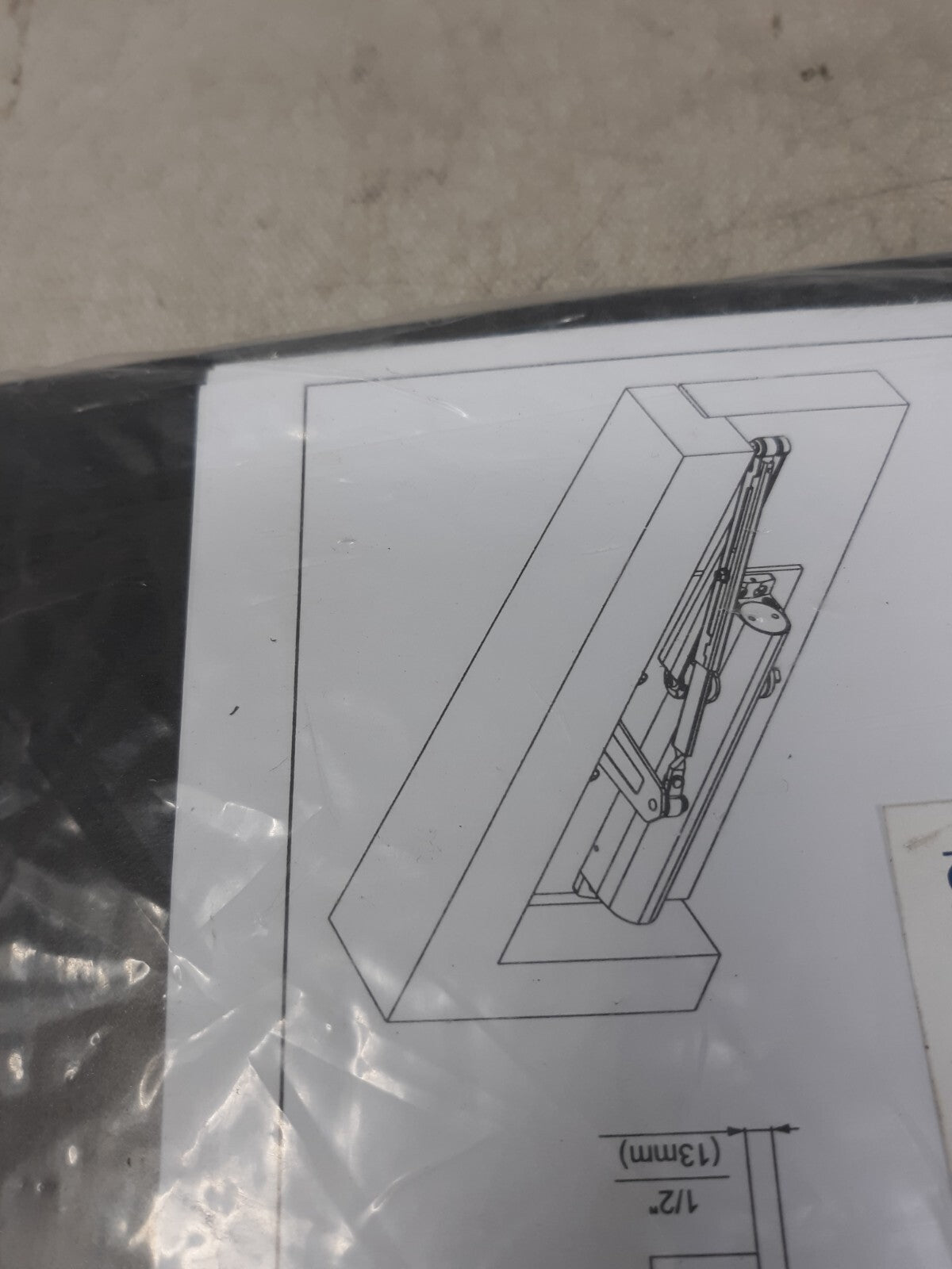 General Lock Pa Drop Plate Dark Bronze CX7000-DP-PA 695 CS124986