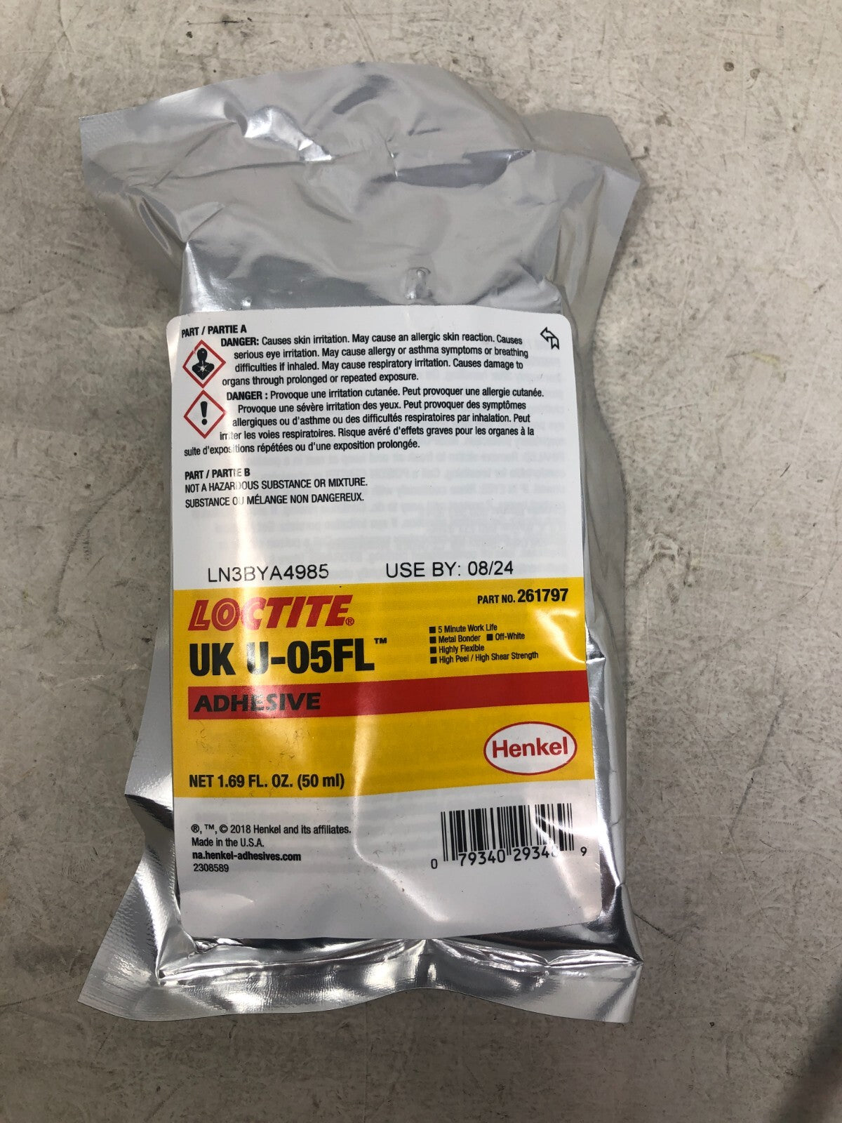 Locktite UK U-05FL Adhesive