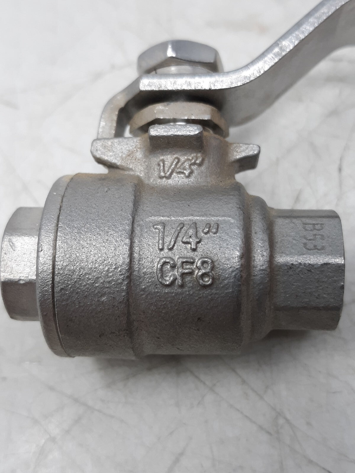 POWELL 1/4” 1000WOG CF8M BRASS VALVE