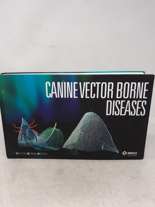 Merck Animal Health Canine Vector Borne Diseases Large Hardcover Book