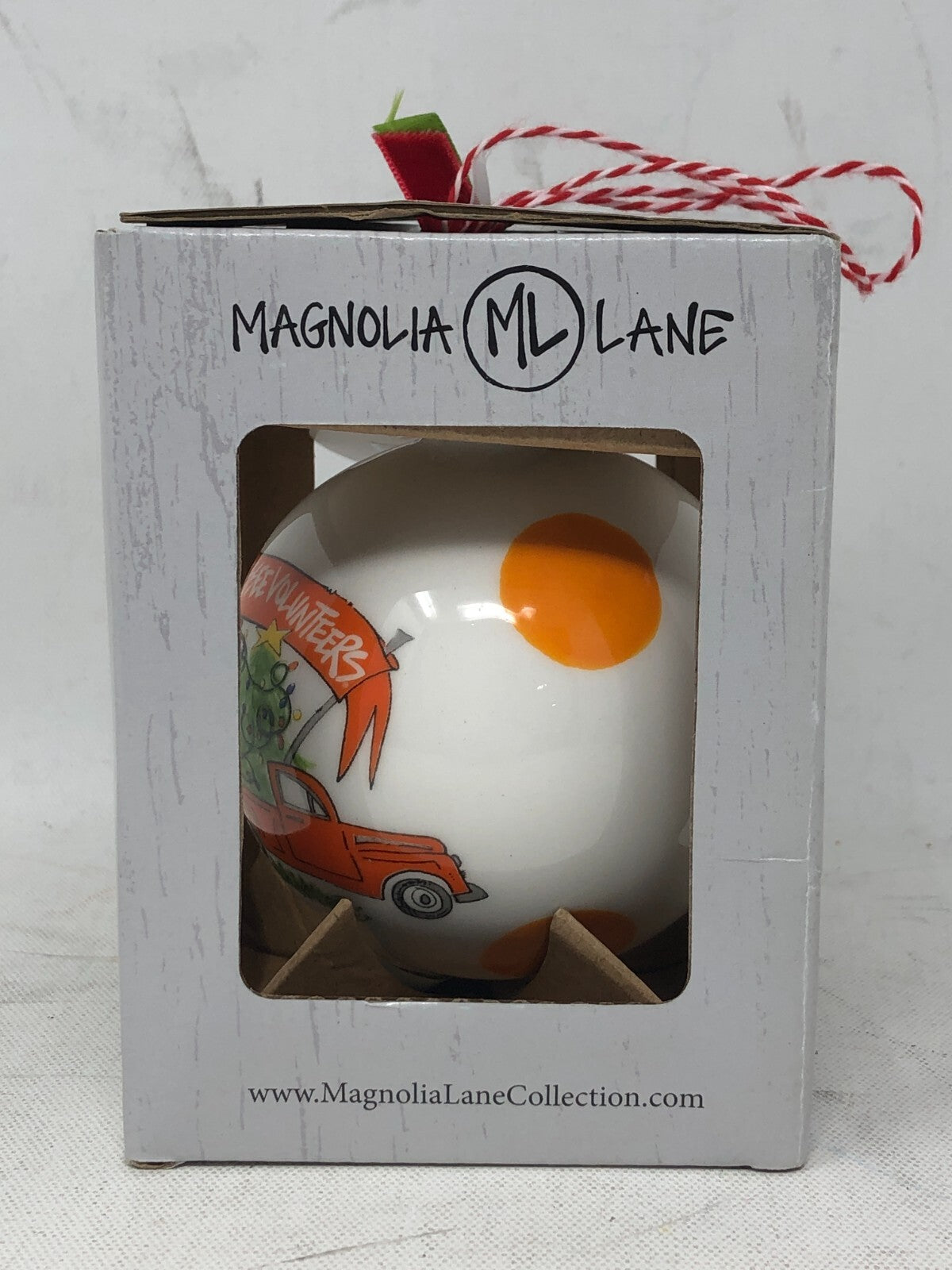 Magnolia Lane Collection Tennessee Volunteers Ornament ~ Ceramic Ball Ornament
