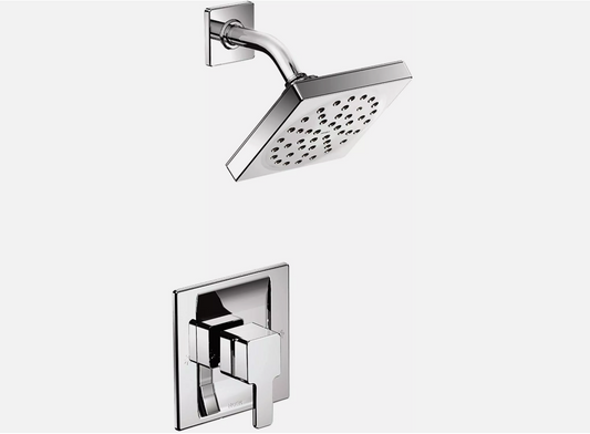 Moen TS2712EP 90 Degree Posi-Temp Pressure Balanced Shower Trim Kit Chrome