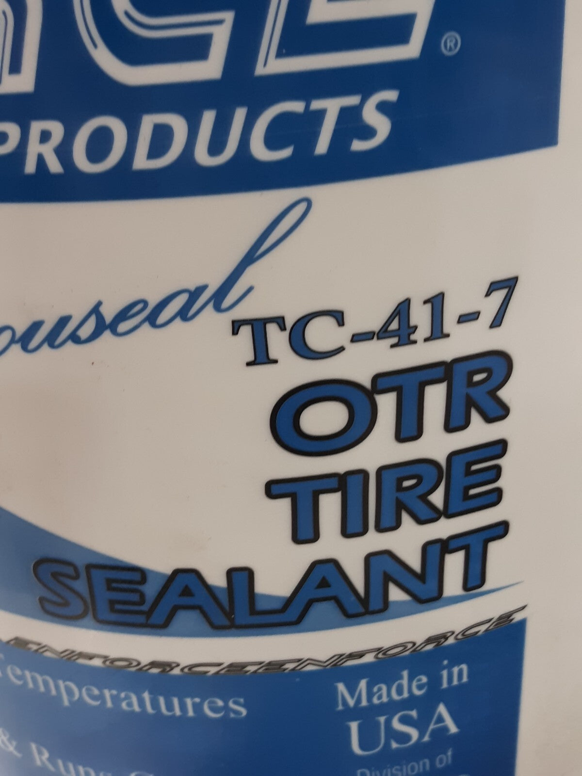 TC417 Fibrouseal OTR Tire Sealant 5-Gallon