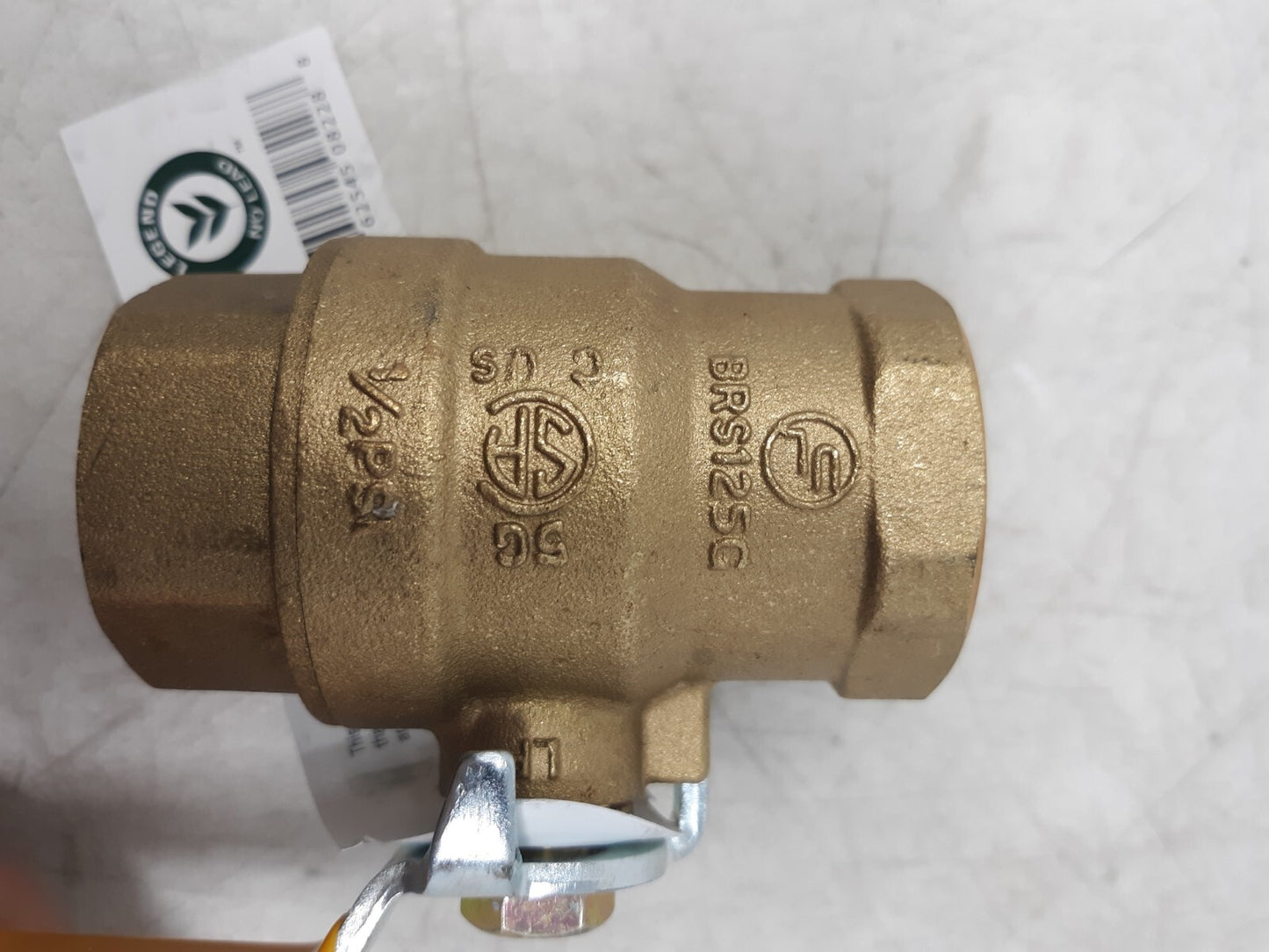 Legend Valve T-1002NL 1" Brass Full Port No Lead Ball Valve