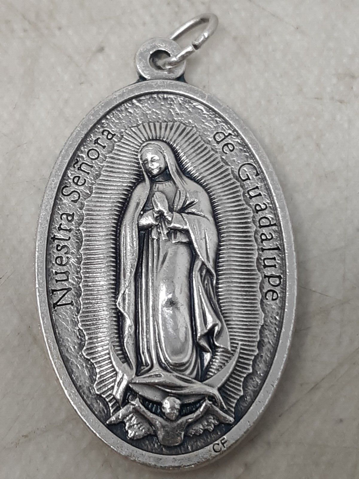 Lot of 15 St Christopher Saint Travel Medal / Nuestra Senora de Guadalupe Medal