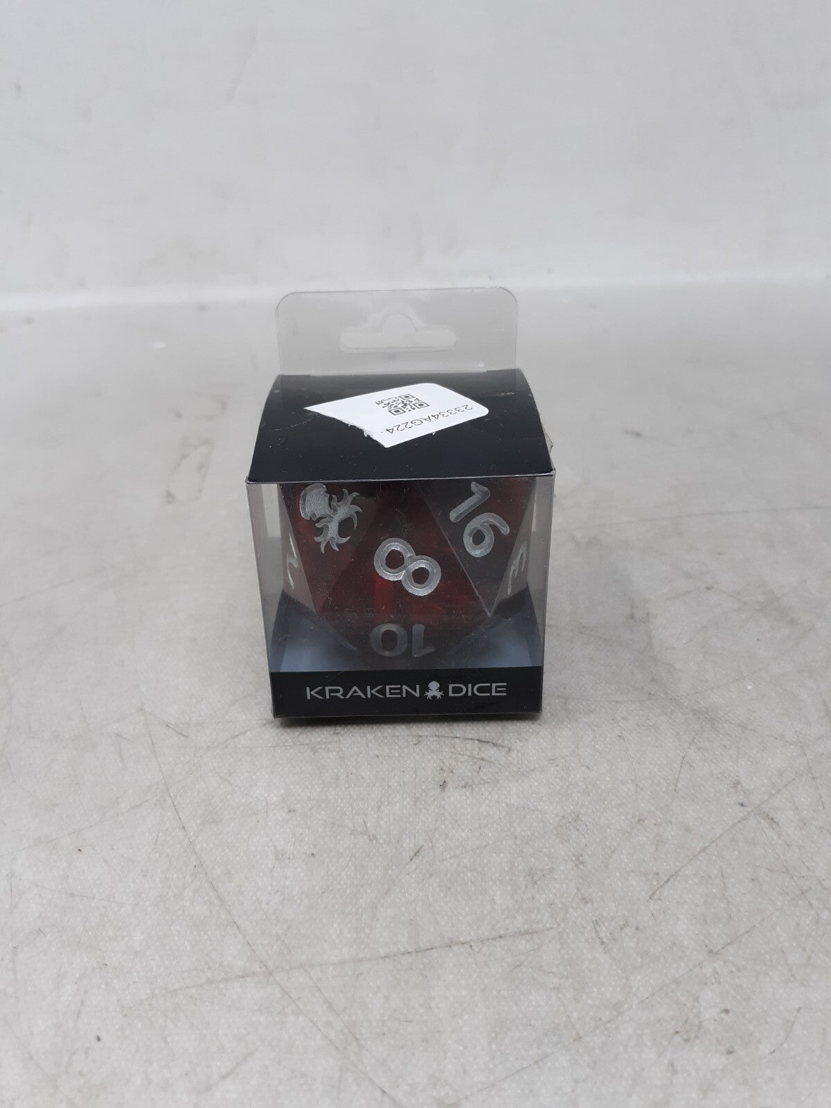 55mm Polished Sharp Edge d20 - Prawject 34
