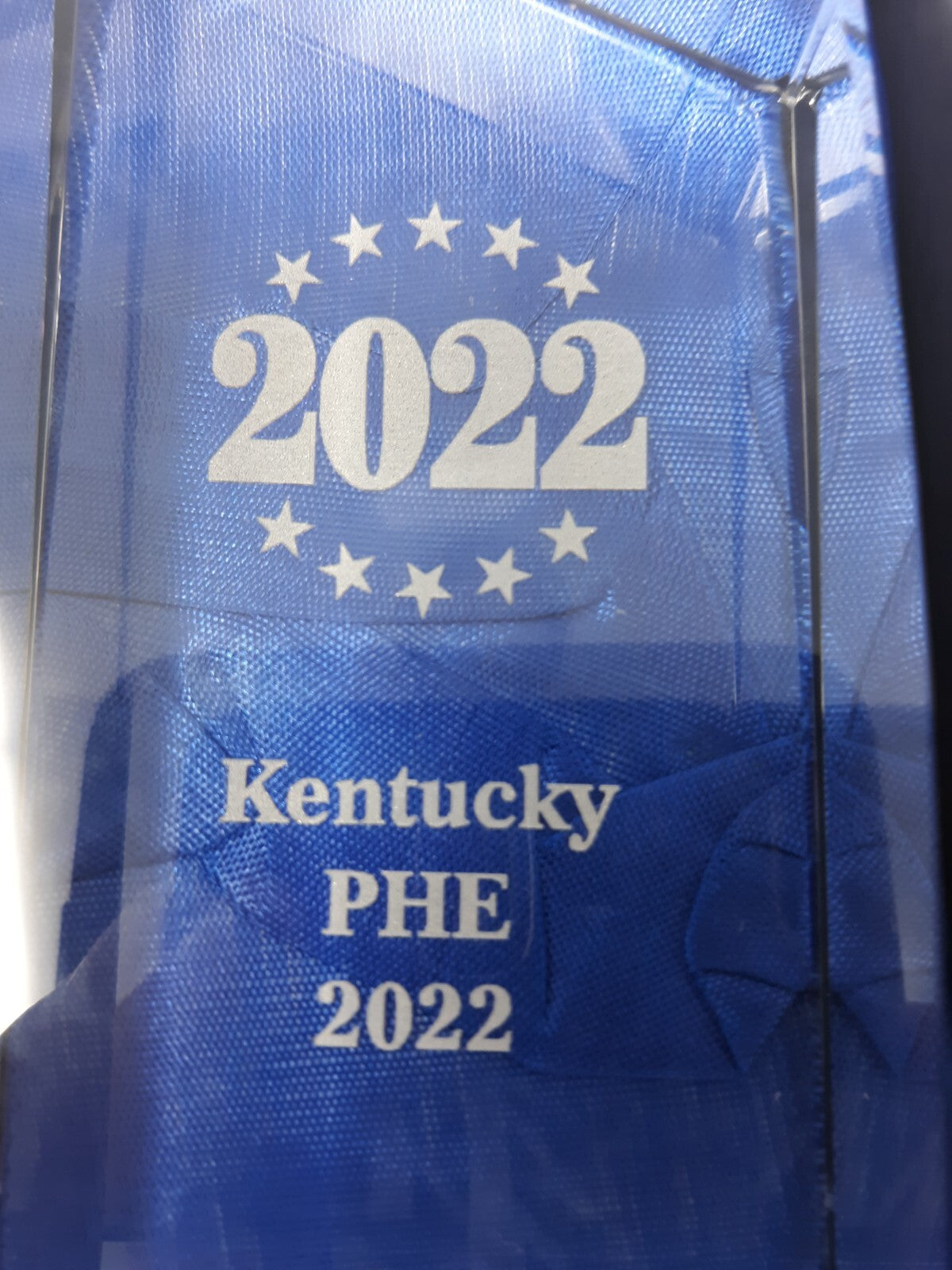 Simplex Glass Plaque Full Color 2022 PHS Excellence