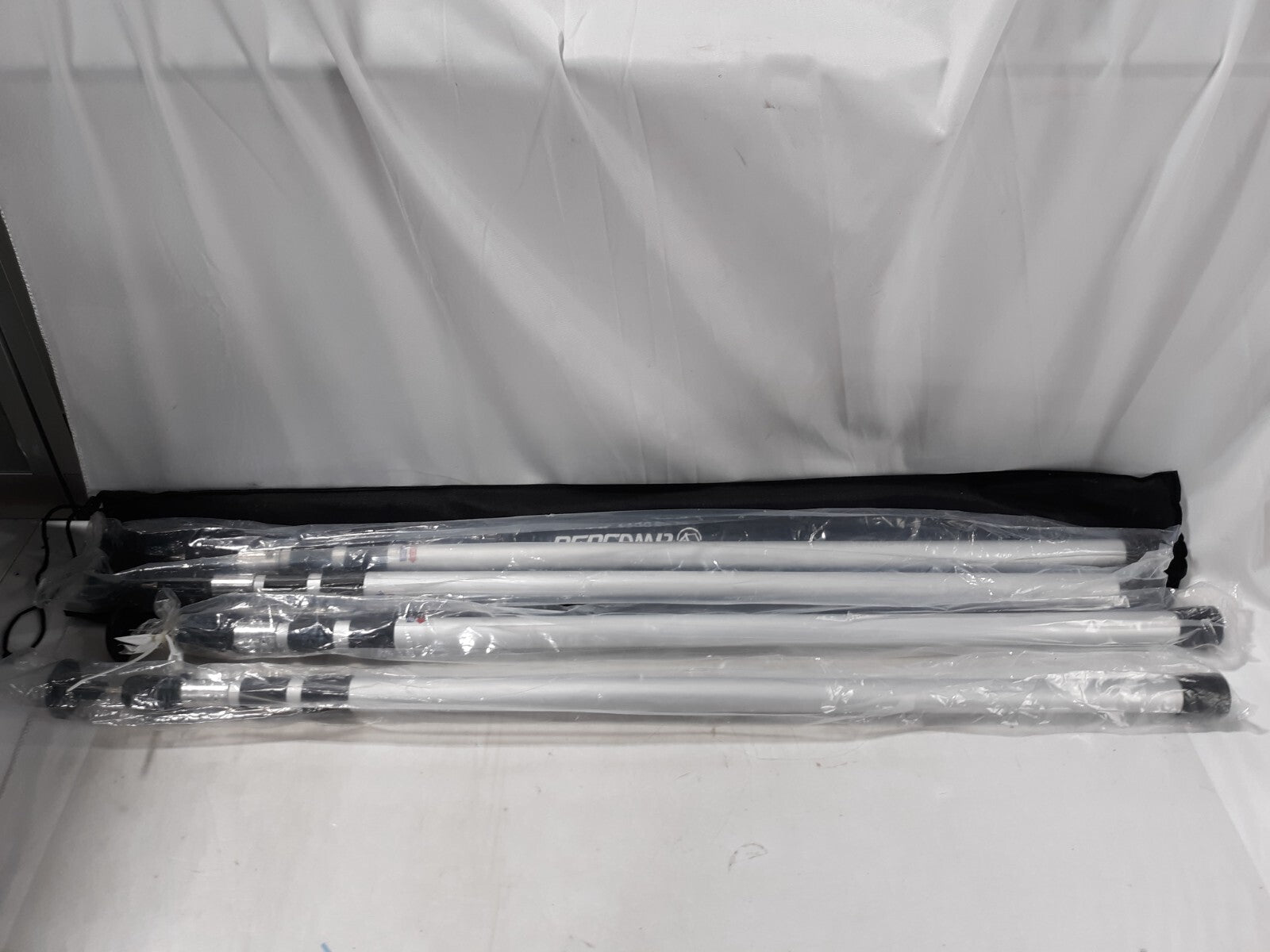 REDCAMP Aluminum Camping Tarp Poles, Set of 4