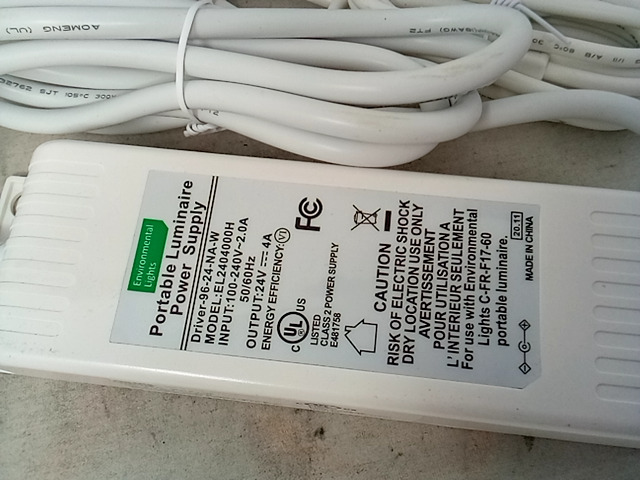 Environmental Lights 96 Watt 24 VDC Power Supply