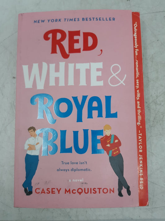 Red, White and Royal Blue : A Novel by Casey McQuiston (2019, Trade Paperback)