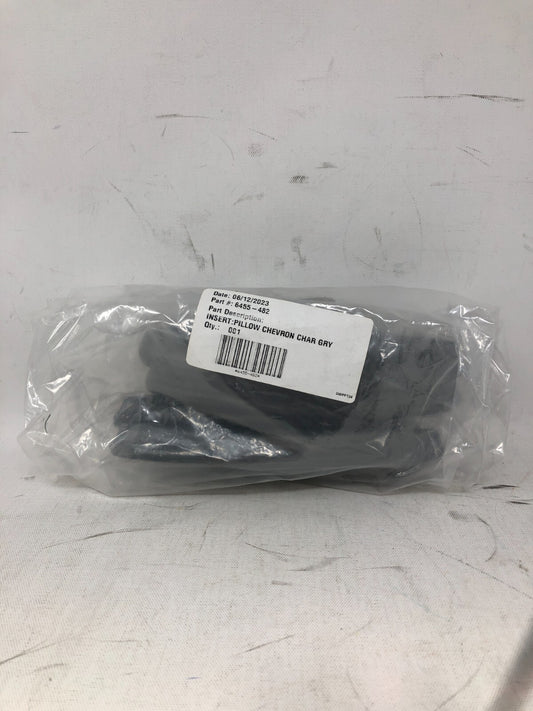Sundance Spas Pillow Insert Chevron ~ Lot of 4, Part #6455-482, Charcoal Gray
