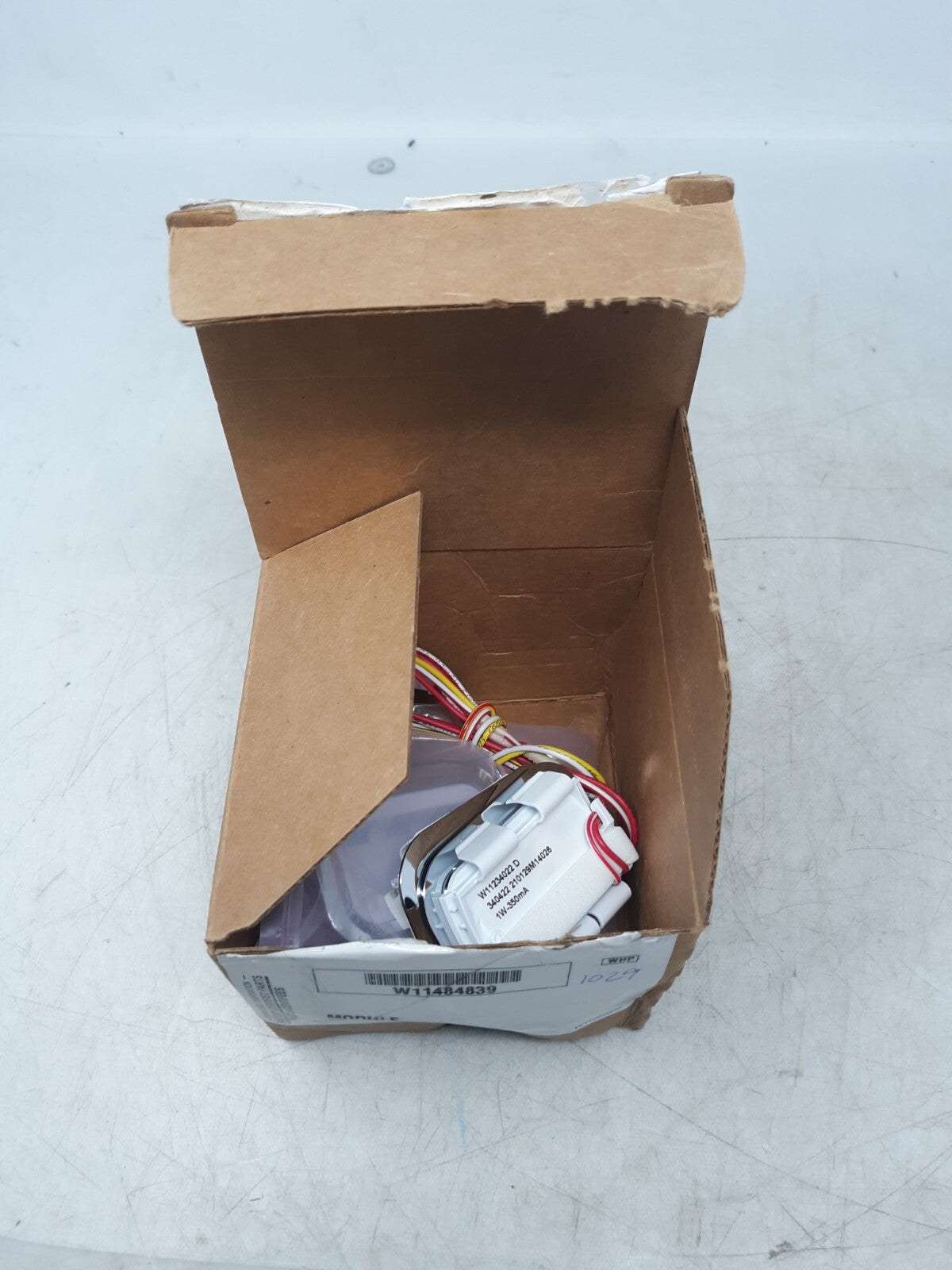 Whirlpool W11484839 Refrigerator LED Light Module 1W 350mA OEM (Set of 2)