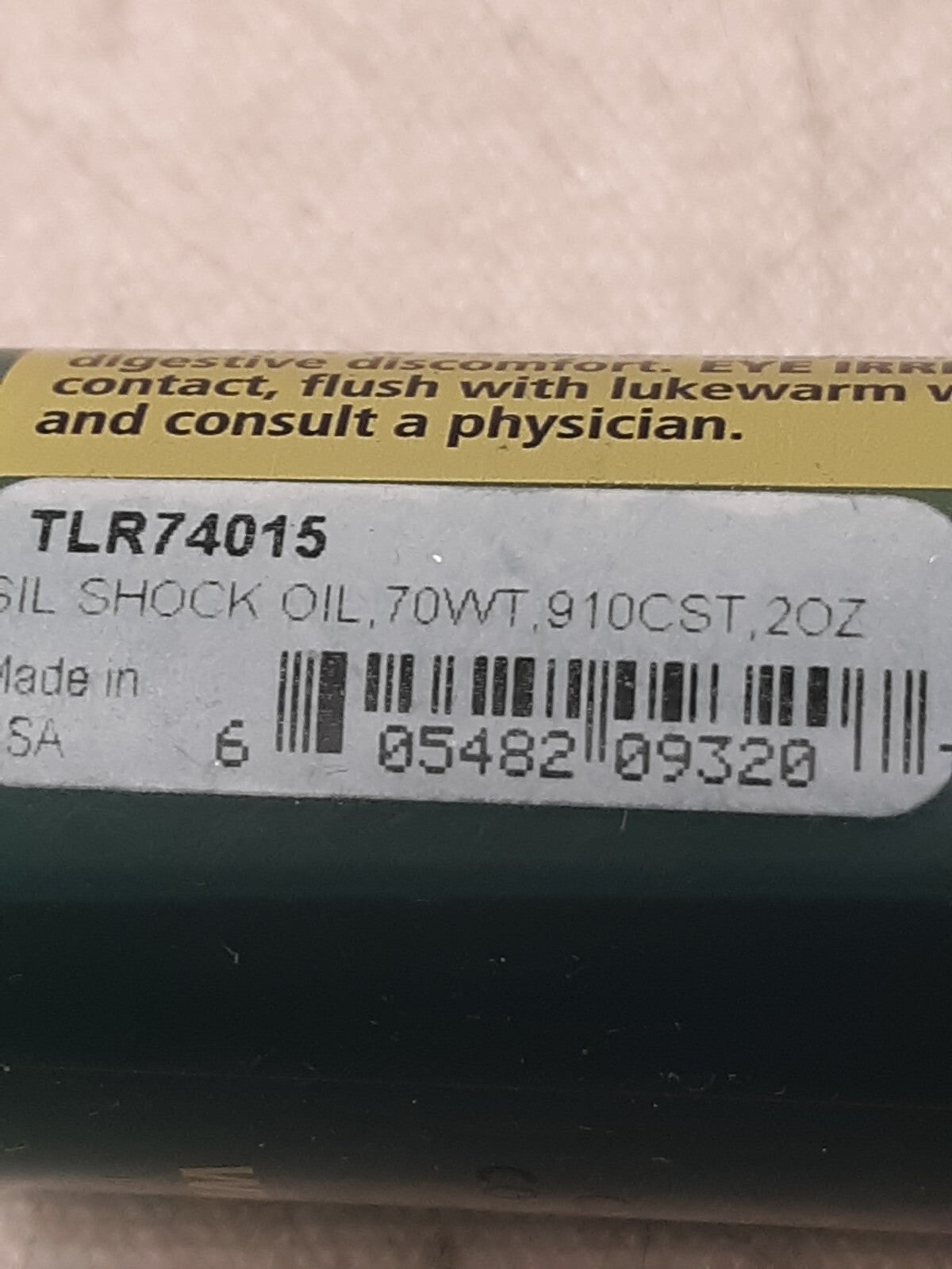 Losi TLR74015 Silicone Shock Oil, 70WT, 910CST, 2oz Bottle