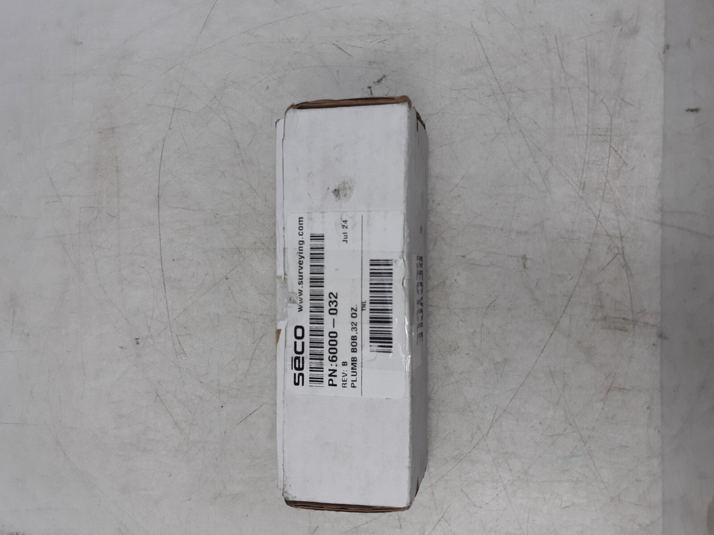 Seco 6000-032 32oz Brass Plumb Bob for Surveying & Construction