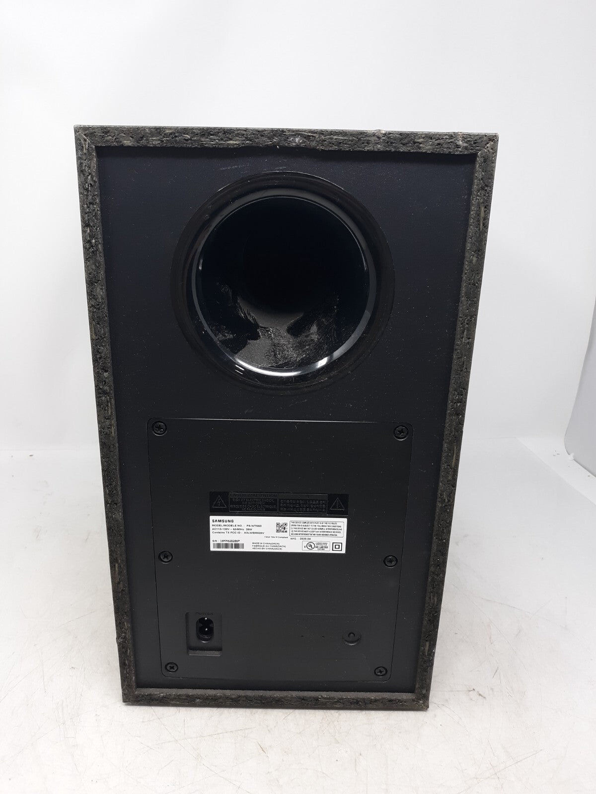 Samsung PS-WT55D Wireless Subwoofer 28W - Black