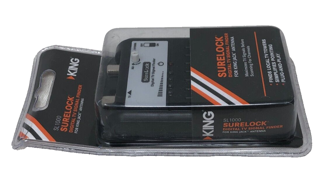 King SURELOCK Digital TV Signal Finder SL1000 for King Jack Antenna