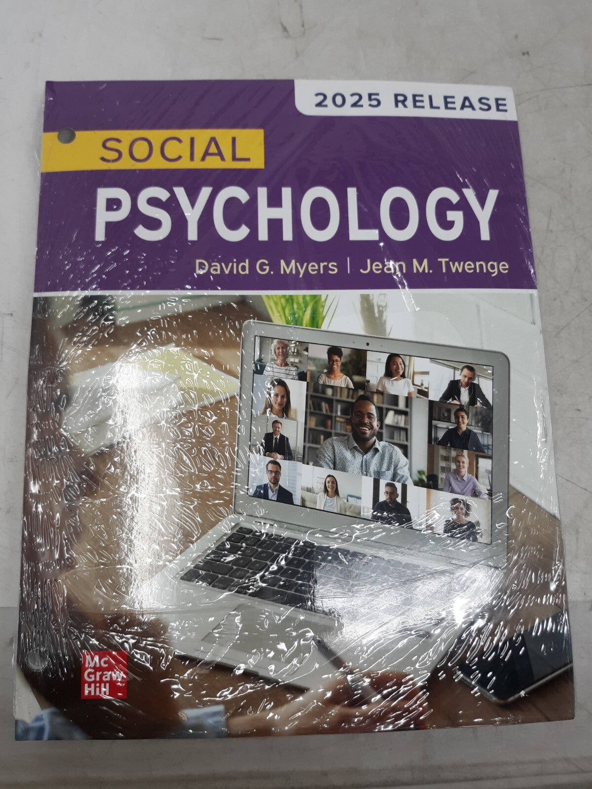 Social Psychology (2025 Release) by David G. Myers & Jean M. Twenge (McGraw Hill