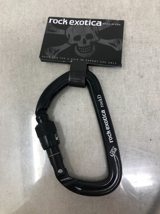 Rock Exotica C2SB RockD Screw Lock Carabiner