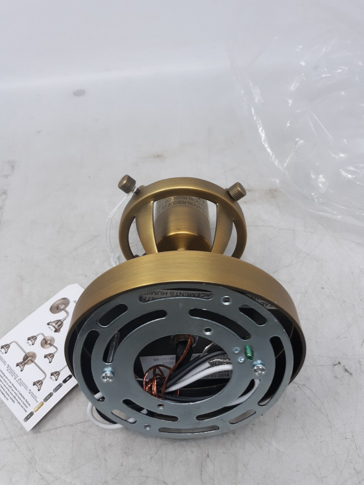 Innovations Lighting Vintage Brass Wall/Ceiling Sconce Fixture E26 Socket