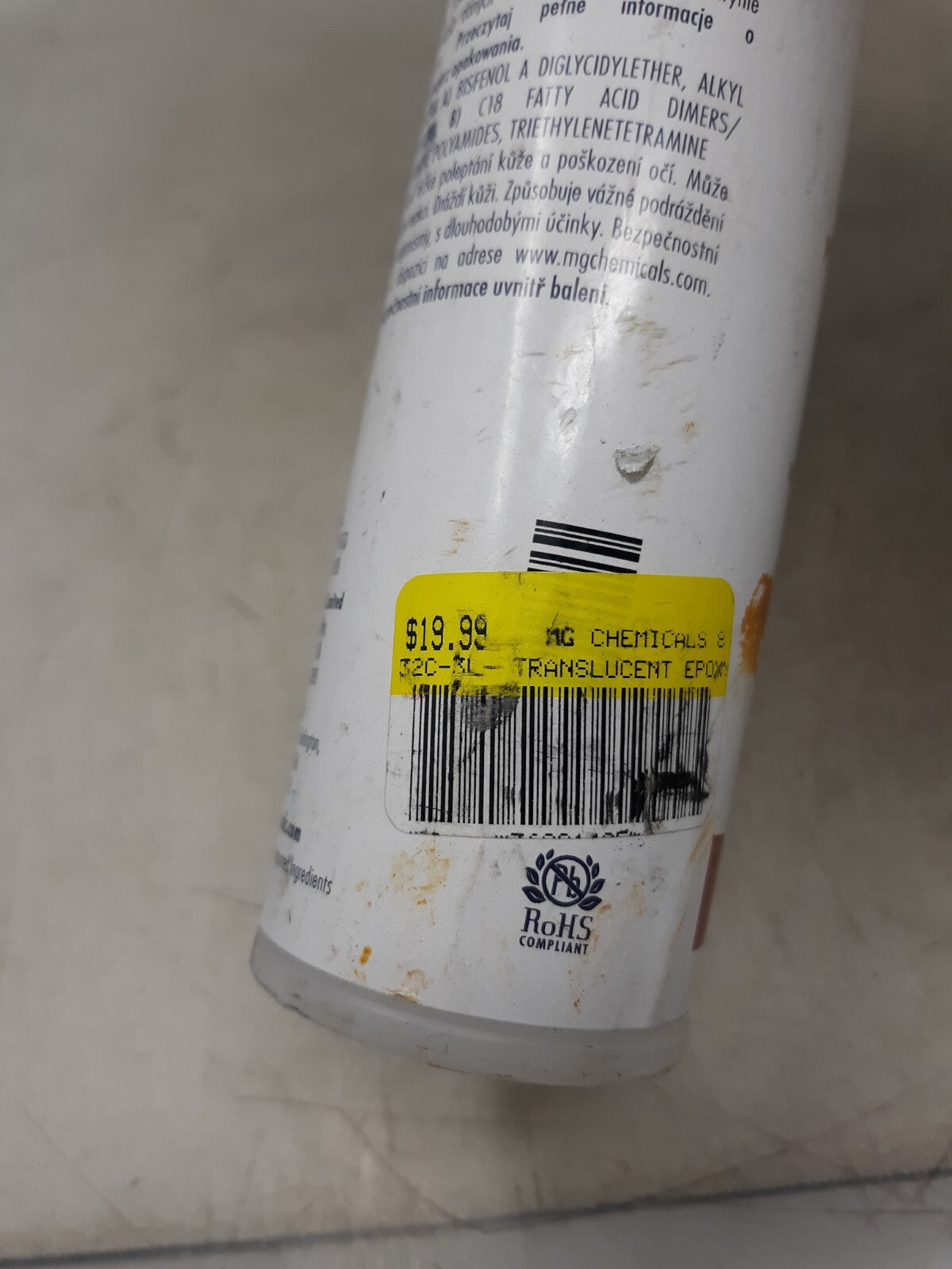 MG Chemicals Translucent Epoxy Encapsulating & Potting Compound, 450 mL 832C