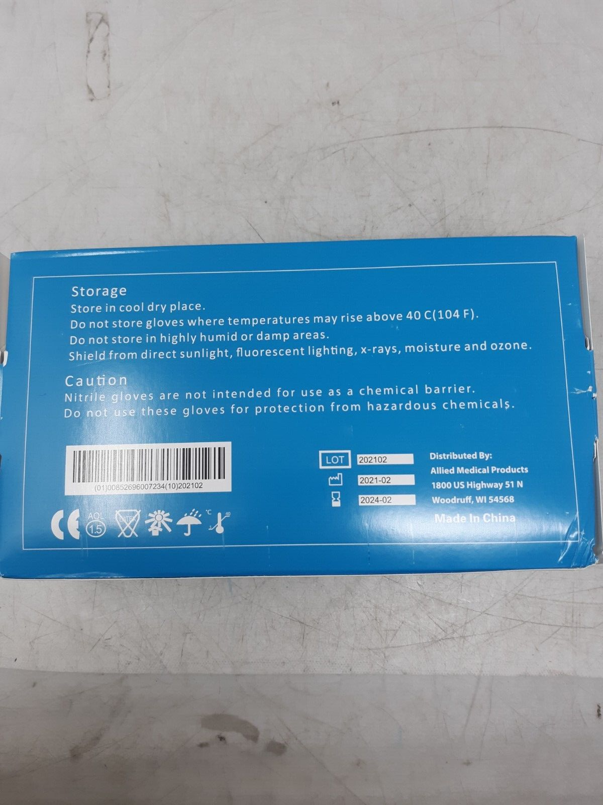 Responder Nitrile Examination Gloves – Powder-Free, Latex-Free, Large, Box of 10