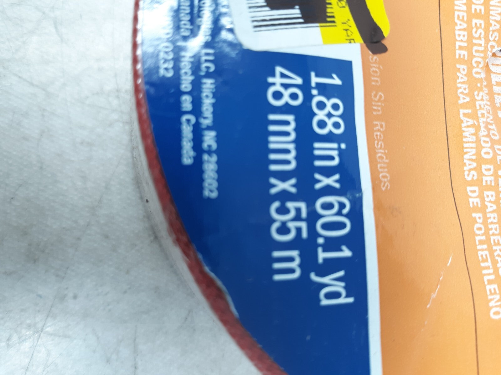 Shurtape PE 333 Non-UV Resistant Polyethylene Tape 1.88" x 60.1 Yards