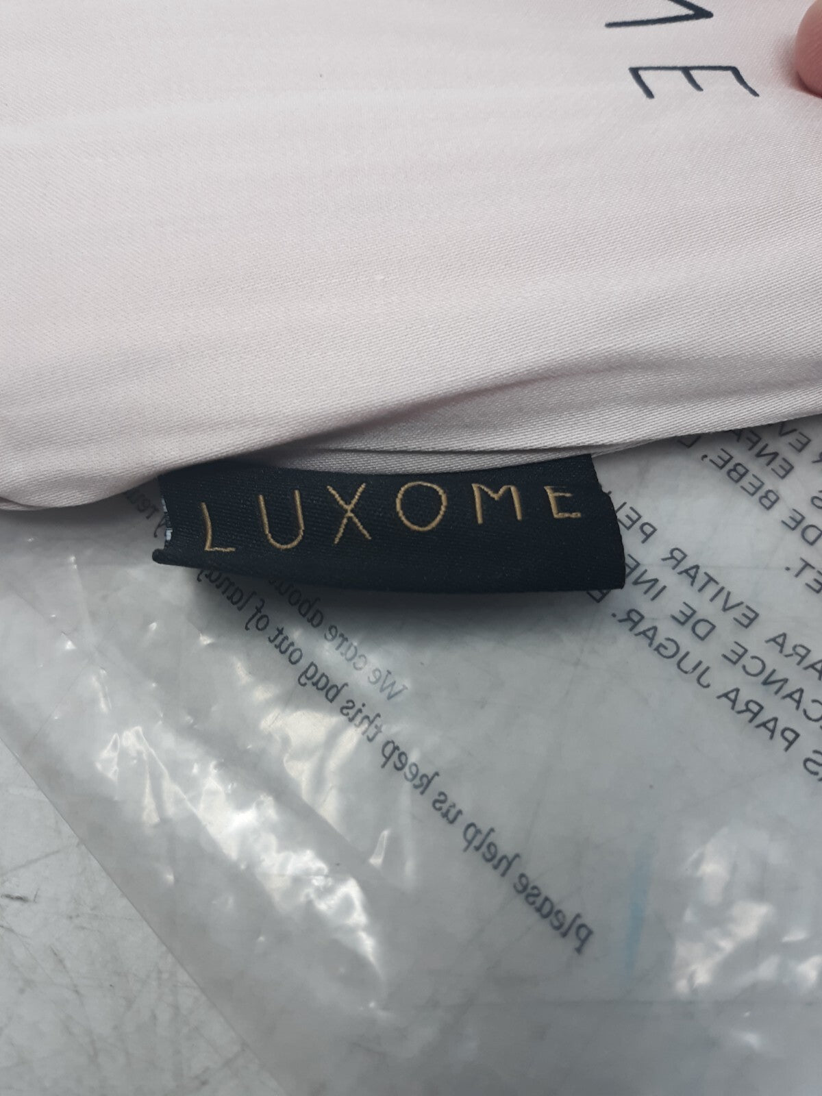 LUXOME 100% Rayon (Viscose) from Bamboo Pillowcase Set in Blush Color