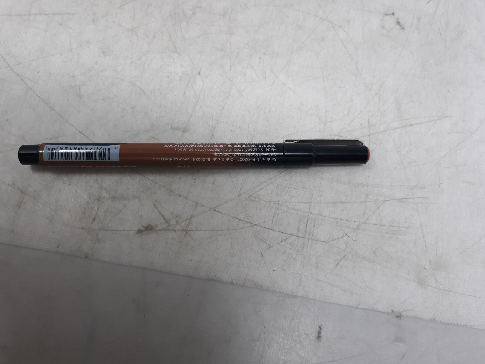 Lot of 50 Sanford Sharpie Brush Tip Permanent Marker Brown 1737028