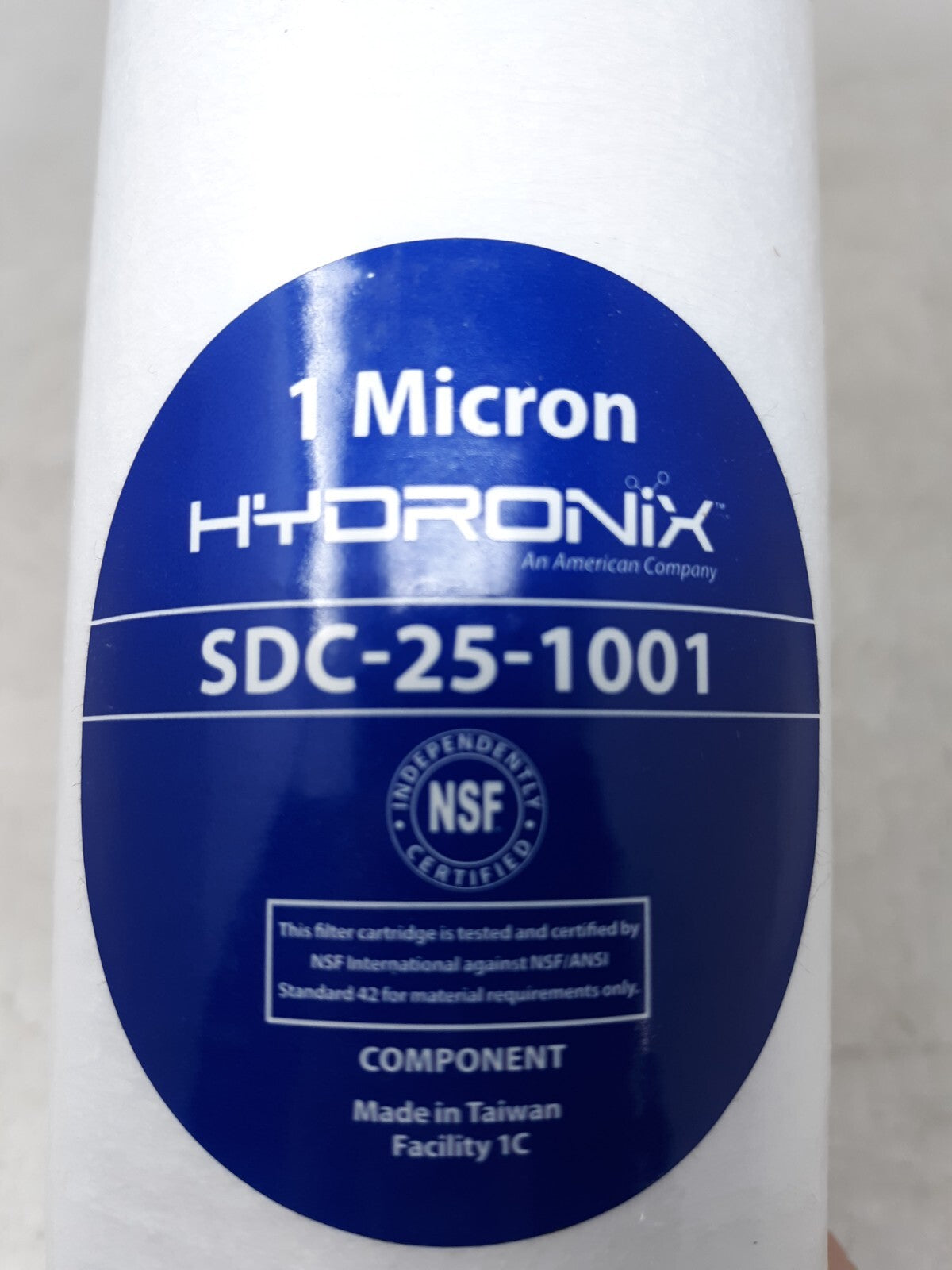 Lot of 2 Hydronix 10 Micron SDC-25-2010 Filter Cartridge