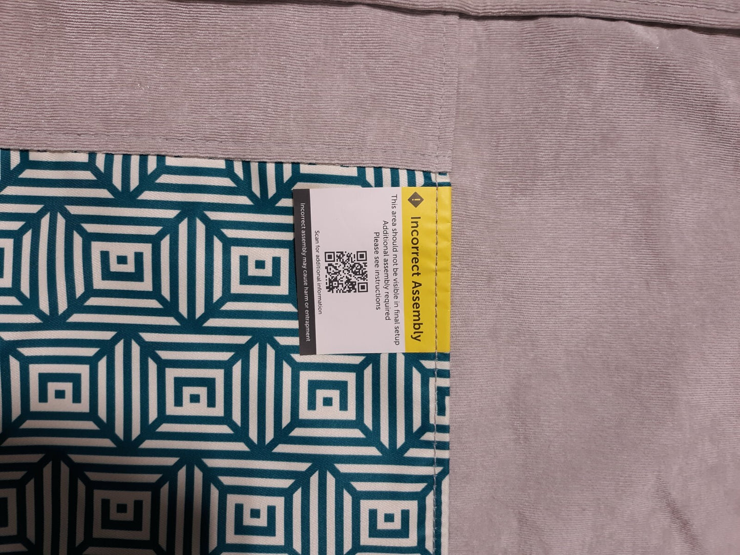 Lovesac Sactionals Cover - Glacier Crossweave