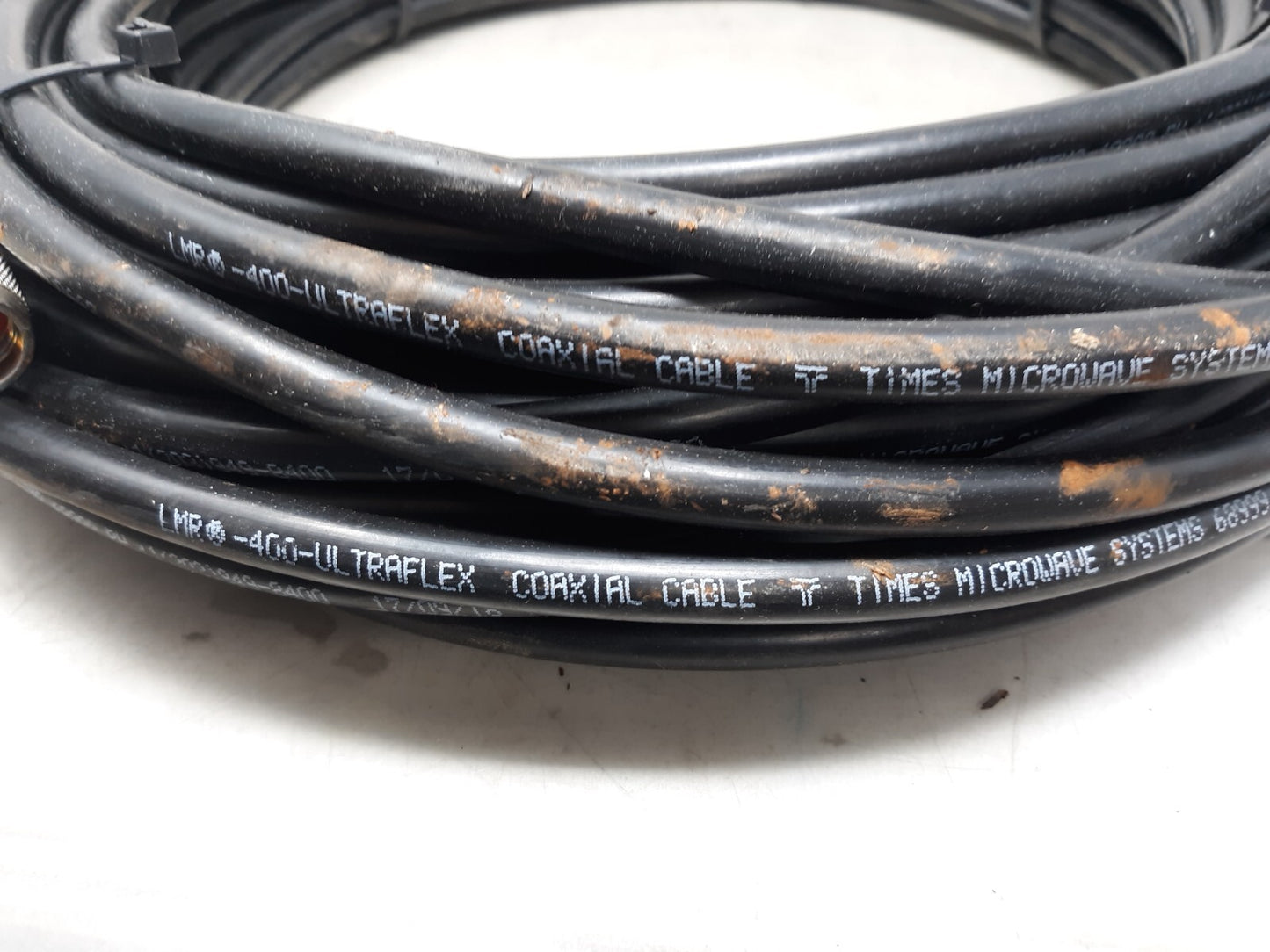 50 ft RG8X coaxial antenna 50 ohm cable UHF male PL259 plugs