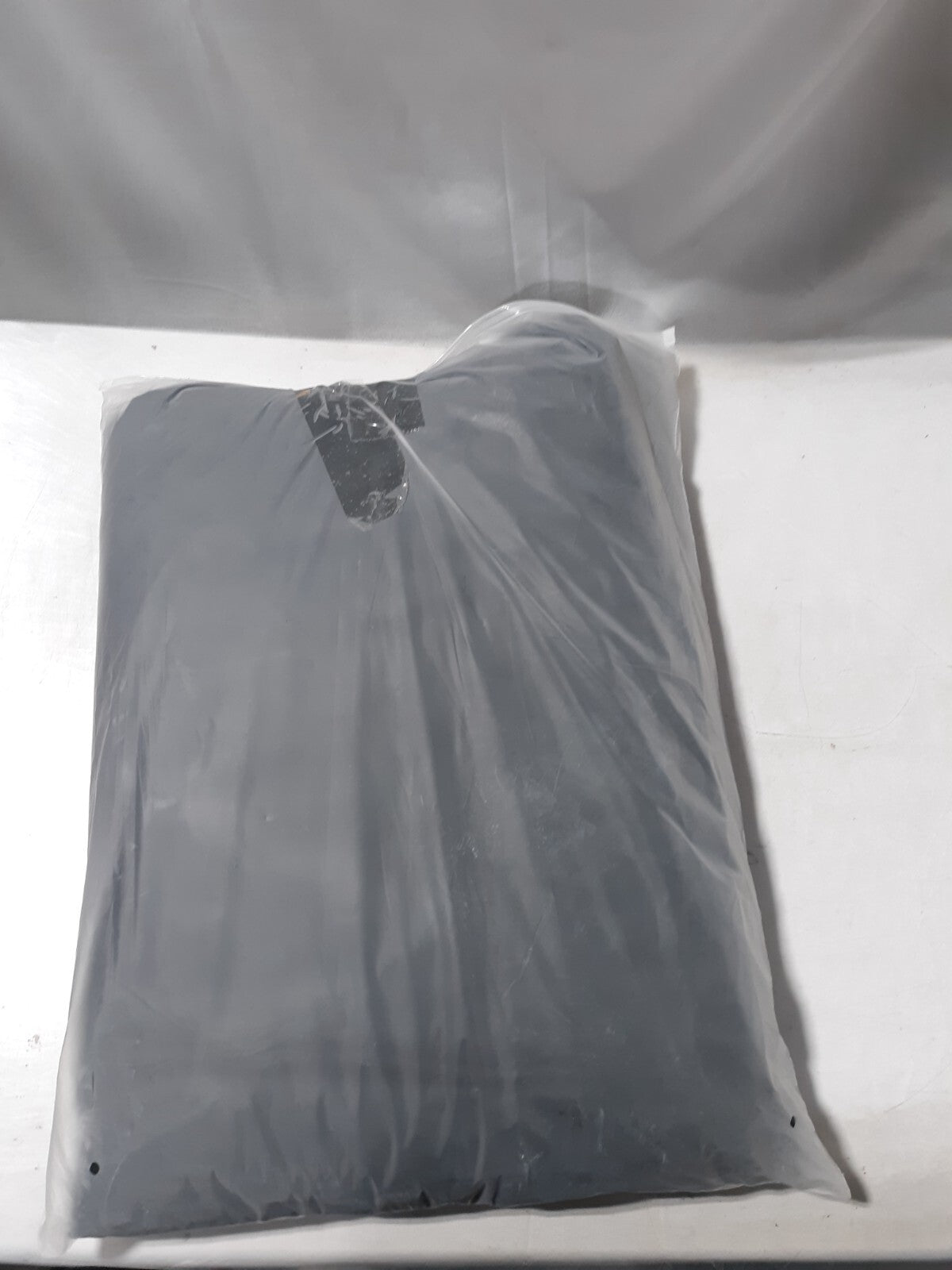 Big Joe Fuf XXL Bean Bag Cover w/ Liner Black Plush C0001540L