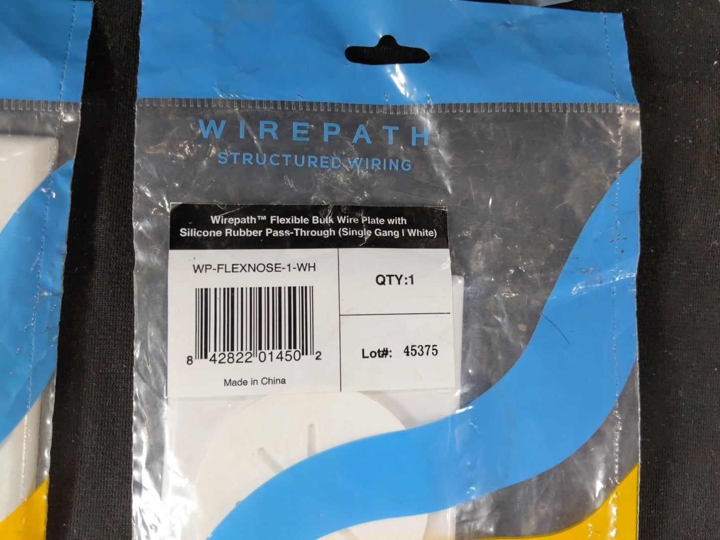 QTY. 5 Wirepath Flexible Bulk Wire WP-FLEXNOSE-1-WH Silicone Rubber Pass-Through