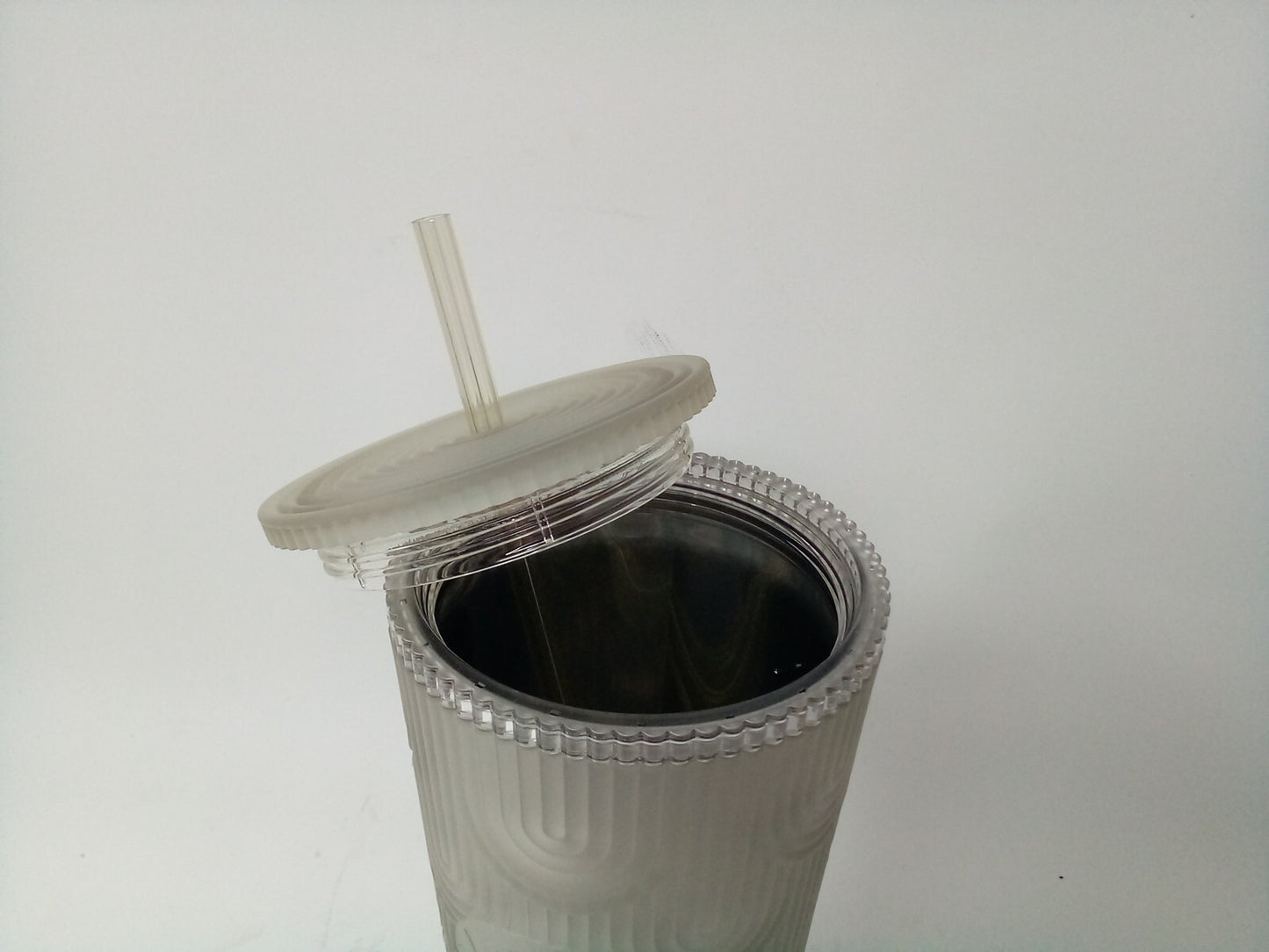 Starbucks 2024 Summer Gray Siren Scales Soft Touch Tumbler Venti 24 oz Cup