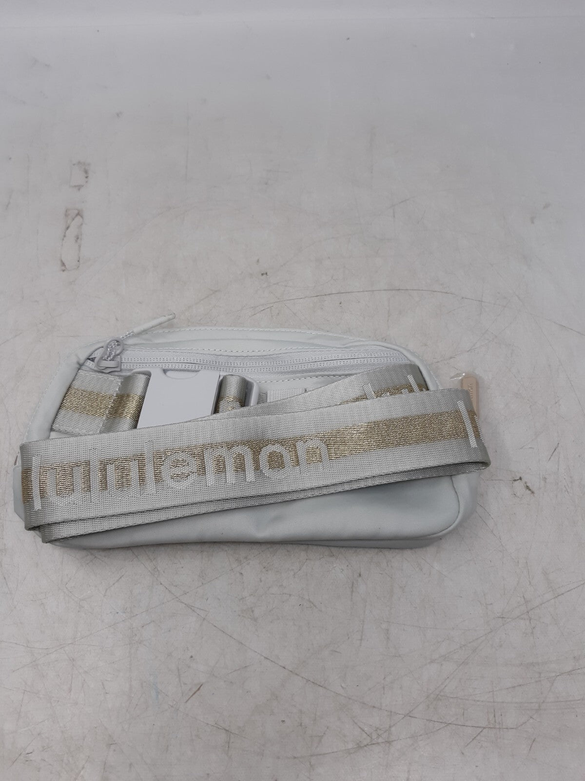 Lululemon Everywhere Belt Bag - White Gold, Adjustable Strap, Lightweight