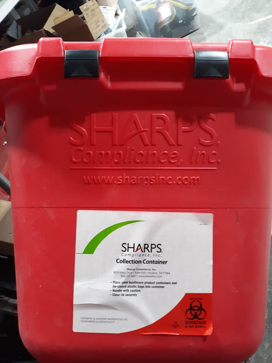 Sharps Compliance Collection Container 10Gal