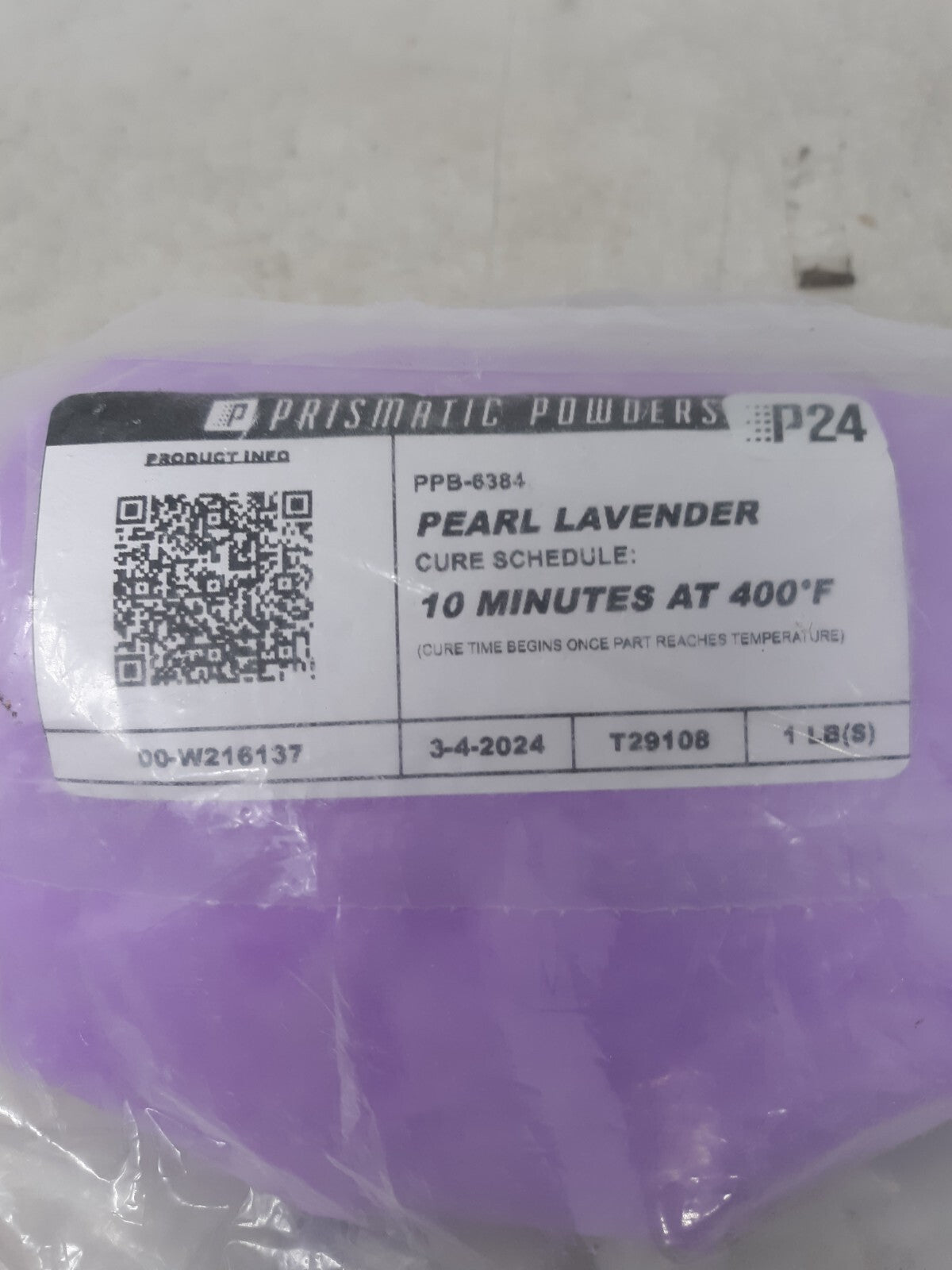PRISMATIC POWDERS® Pearl Lavender (1 LB / PPB-6384)