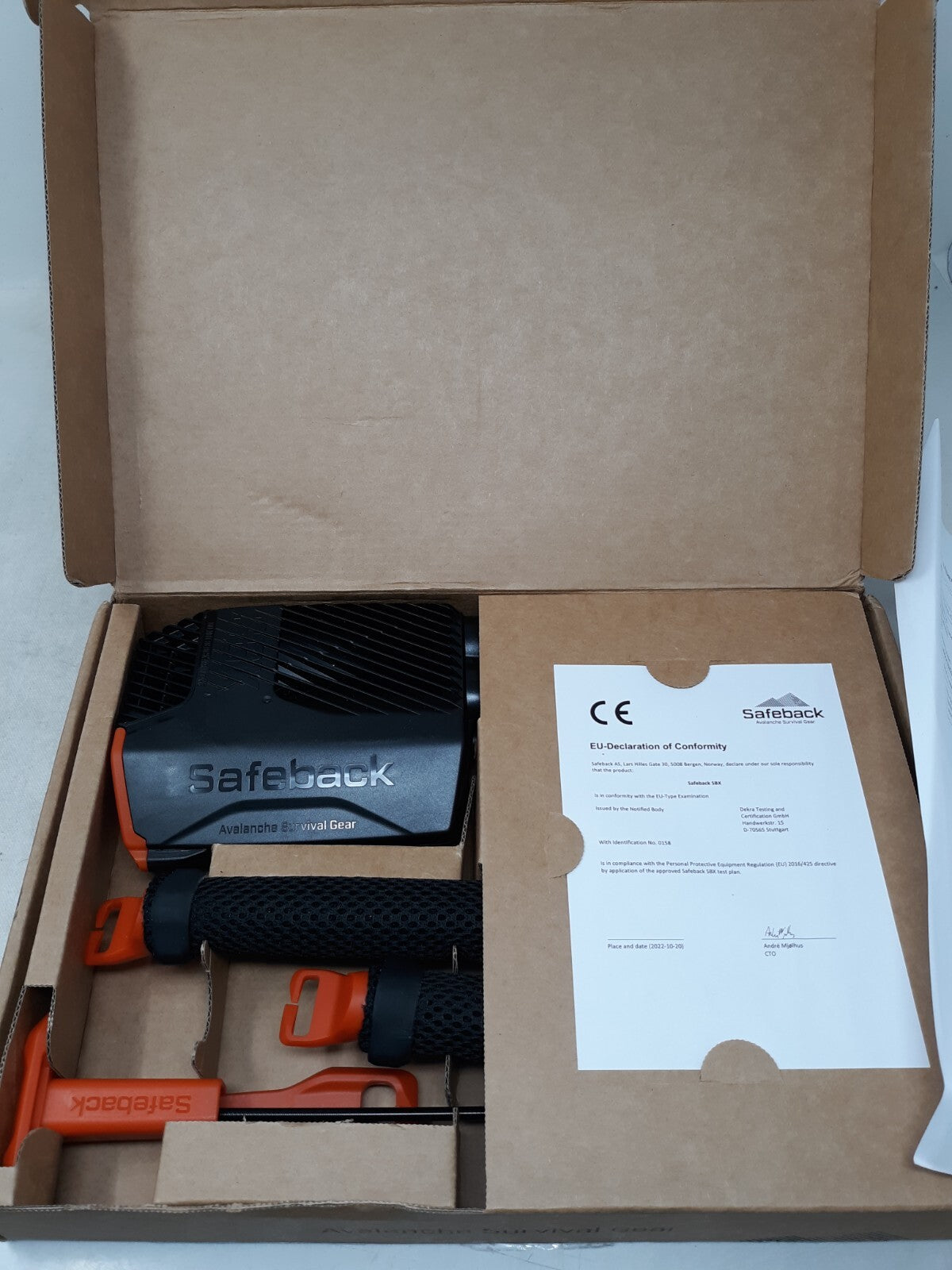 Safeback SBX Avalanche Survival Gear Module 701A01