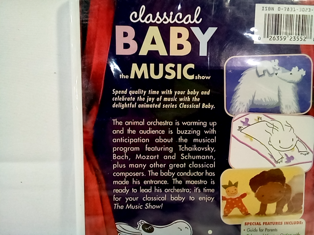 HBO Presents Classical Baby the Musci Show - DVD Sealed