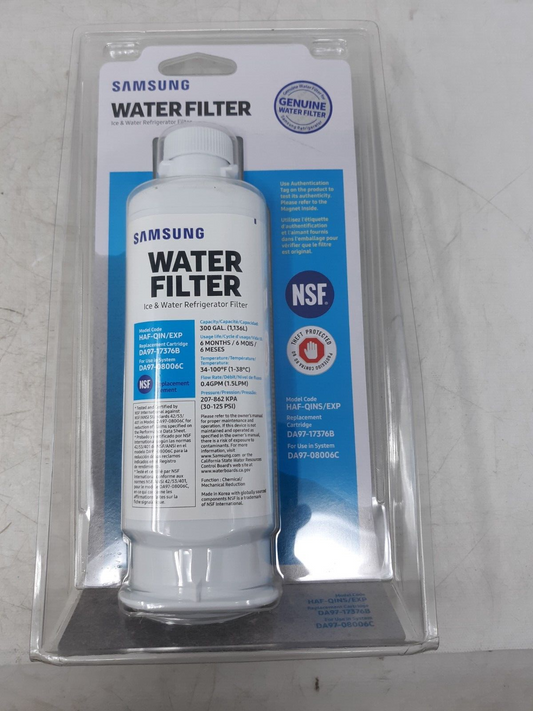 Samsung HAF-QINS/EXP Refrigerator Water Filter - White