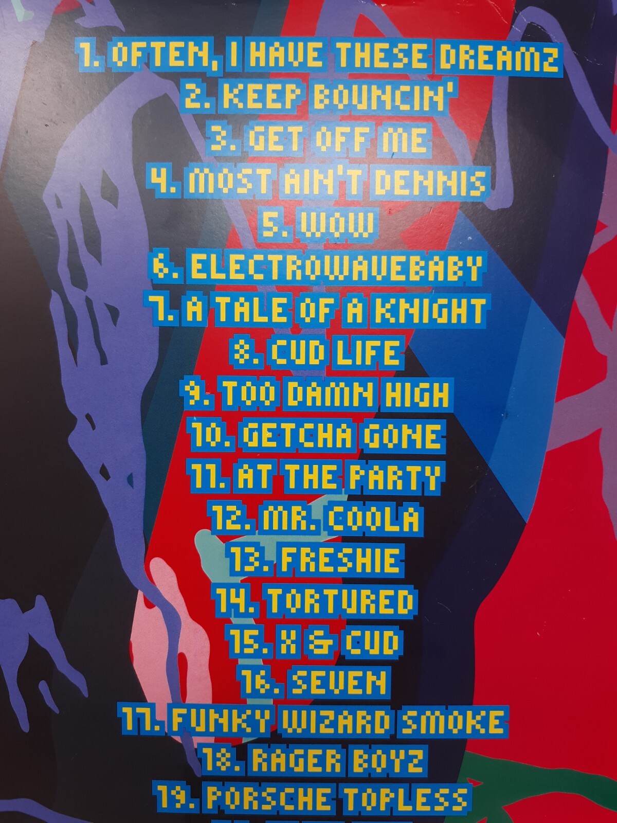 KID CUDI INSANO Translucent Red Vinyl 2LP Record Long Beach