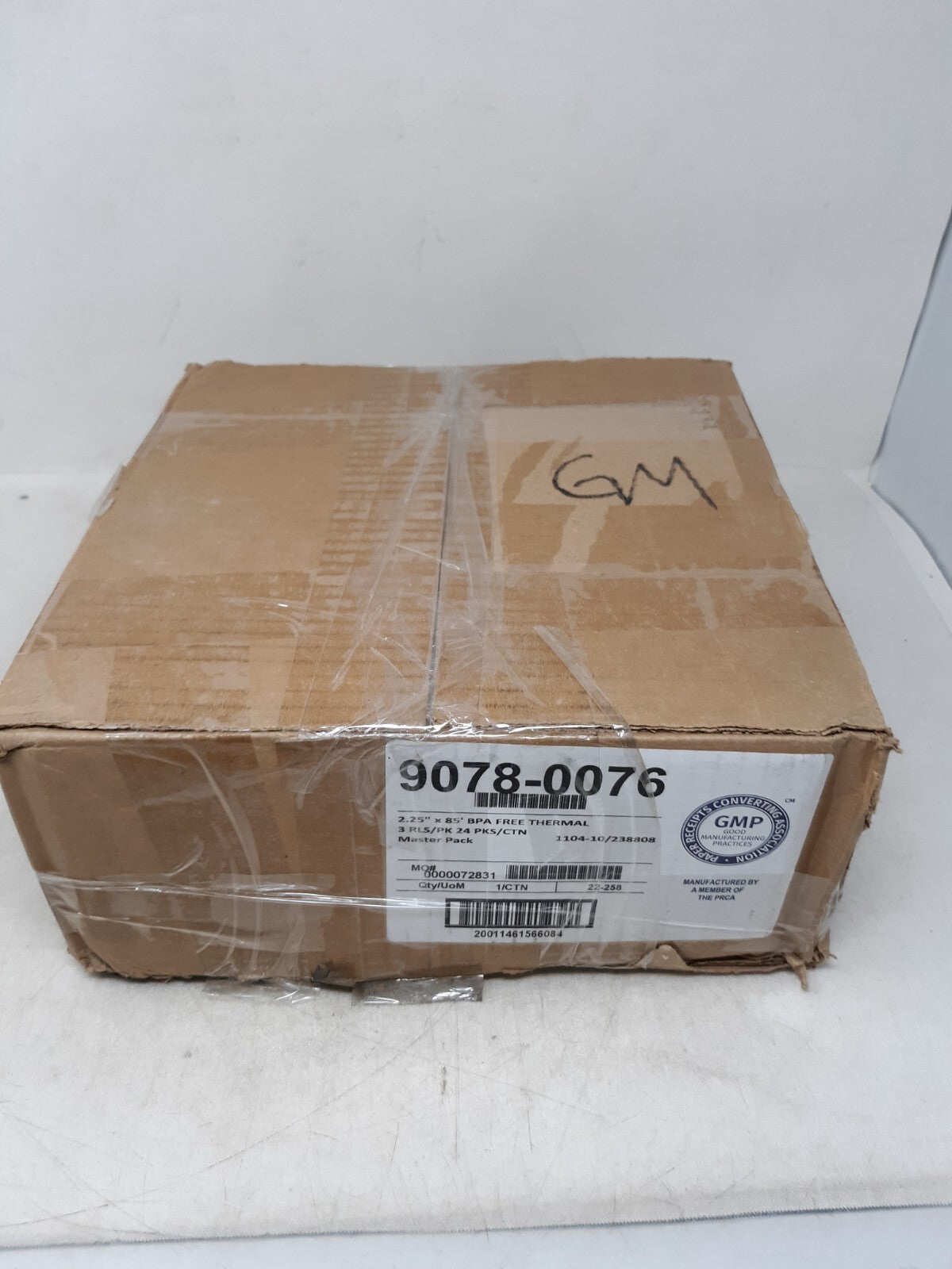 (23pk)Iconex Direct Thermal Printing Paper Rolls 2.25" x 85’ White 3pc 9078-0076