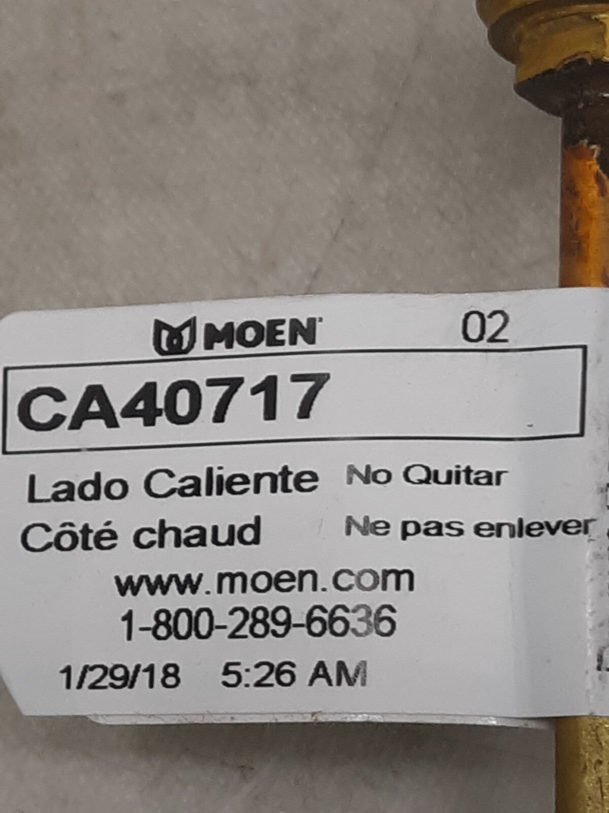 Moen CFG CA40717 Cornerstone One-Handle Centerset Bathroom Faucet